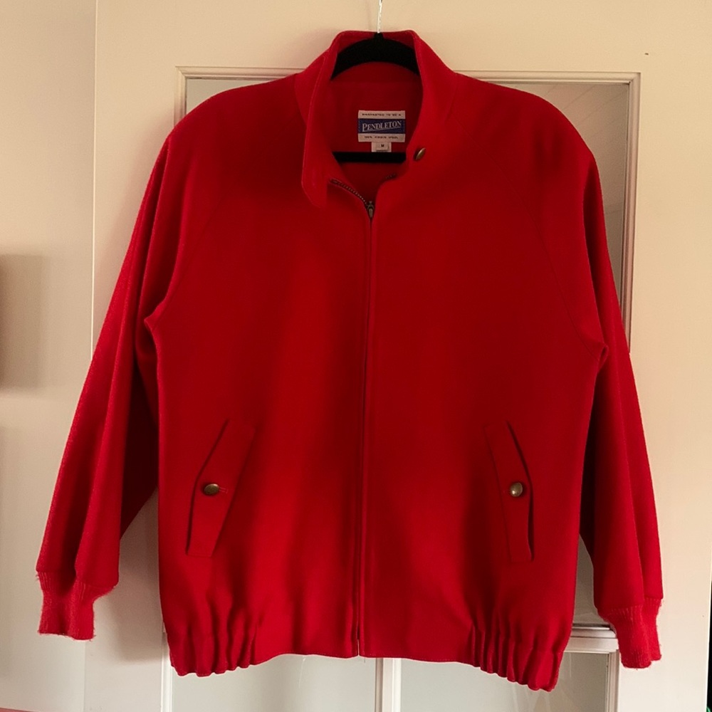 Vintage Pendleton Red Wool Jacket